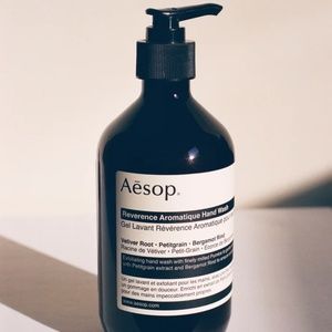 Empty - Aesop Reverence Aromatique Hand Wash - Collectable Plastic Bottle